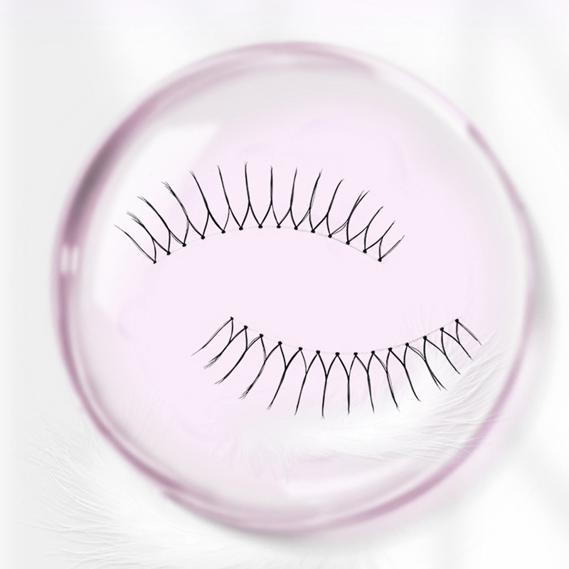 Clear Band Anime Lashes 4'lü Paket
